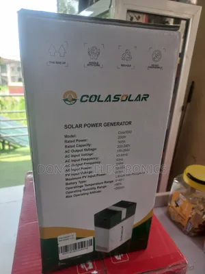 Cola 1000 Solar Generator With 1kwh Lithium Battery