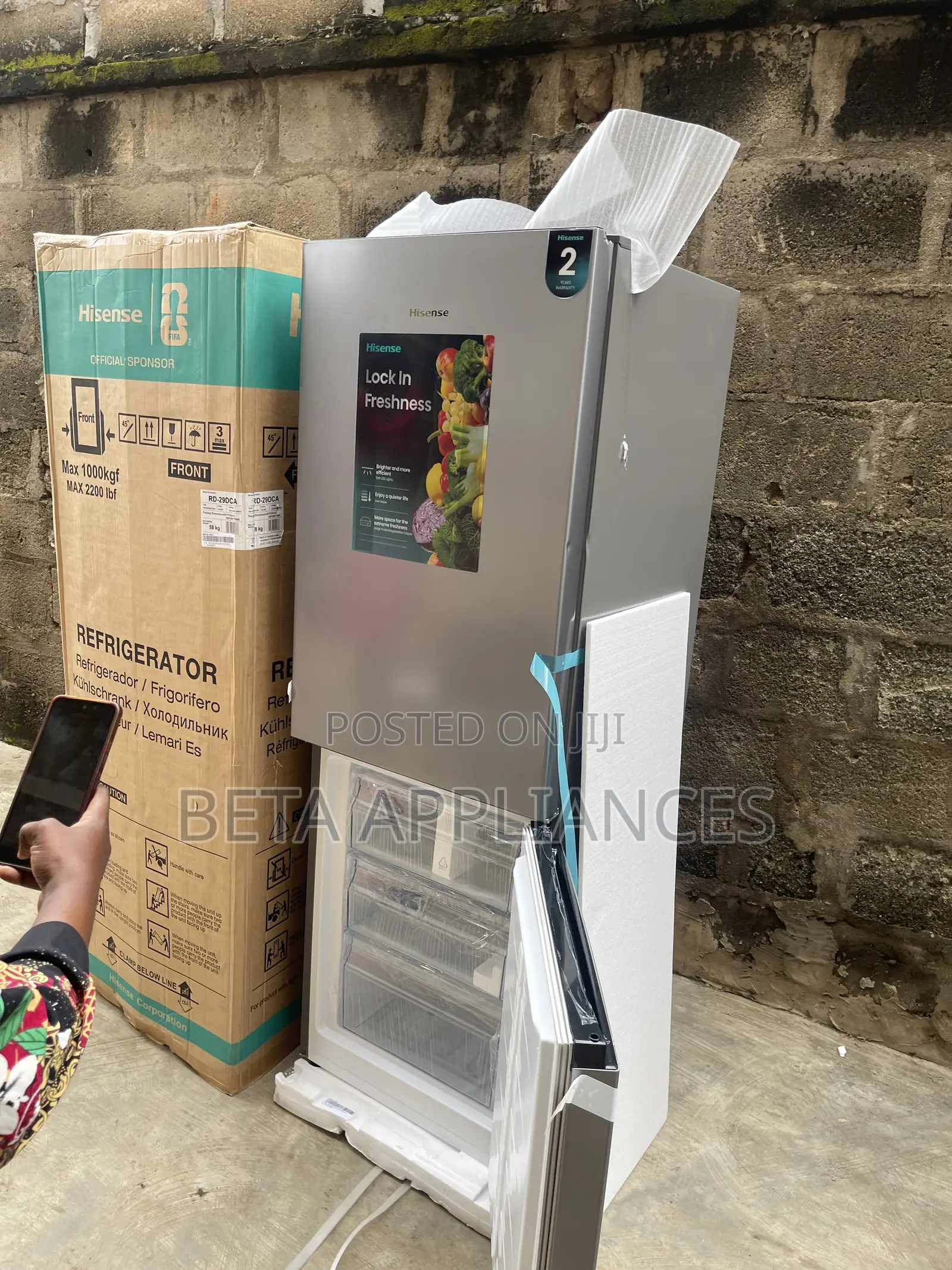 Hisense 29DCA 225L Home Office Fridge