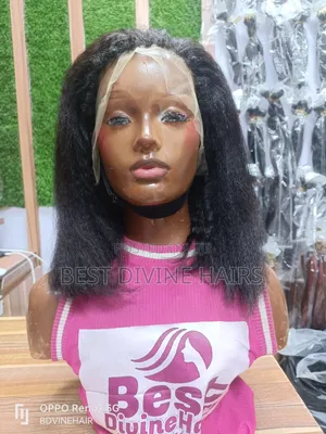 14" Full Frontal Hd Lace Yaki in SDD Quality Human Hair (Ce)