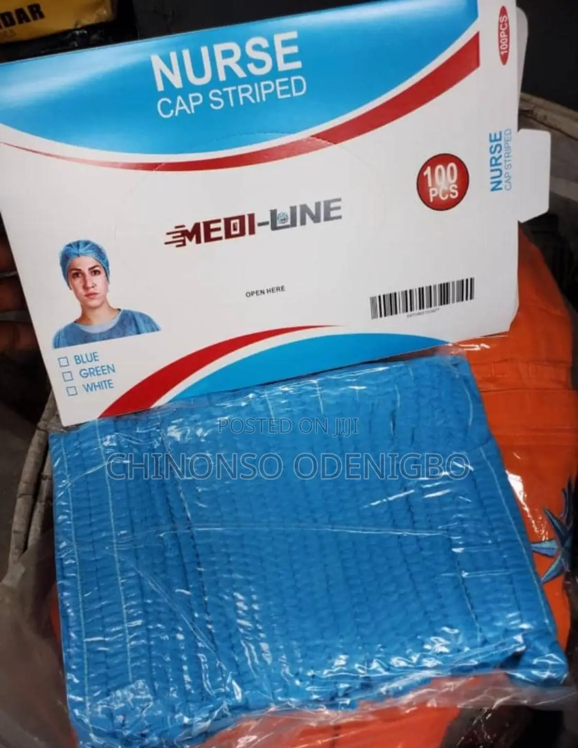 Nurse Cap Striped
