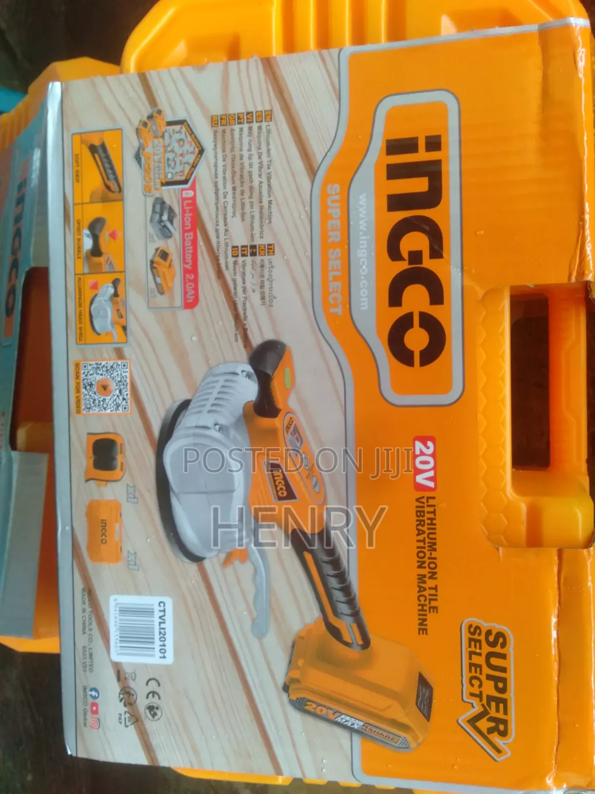 20v Tiles Vibrator