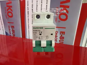 32A Suntree AC Double Pole MCB – SCB8-63