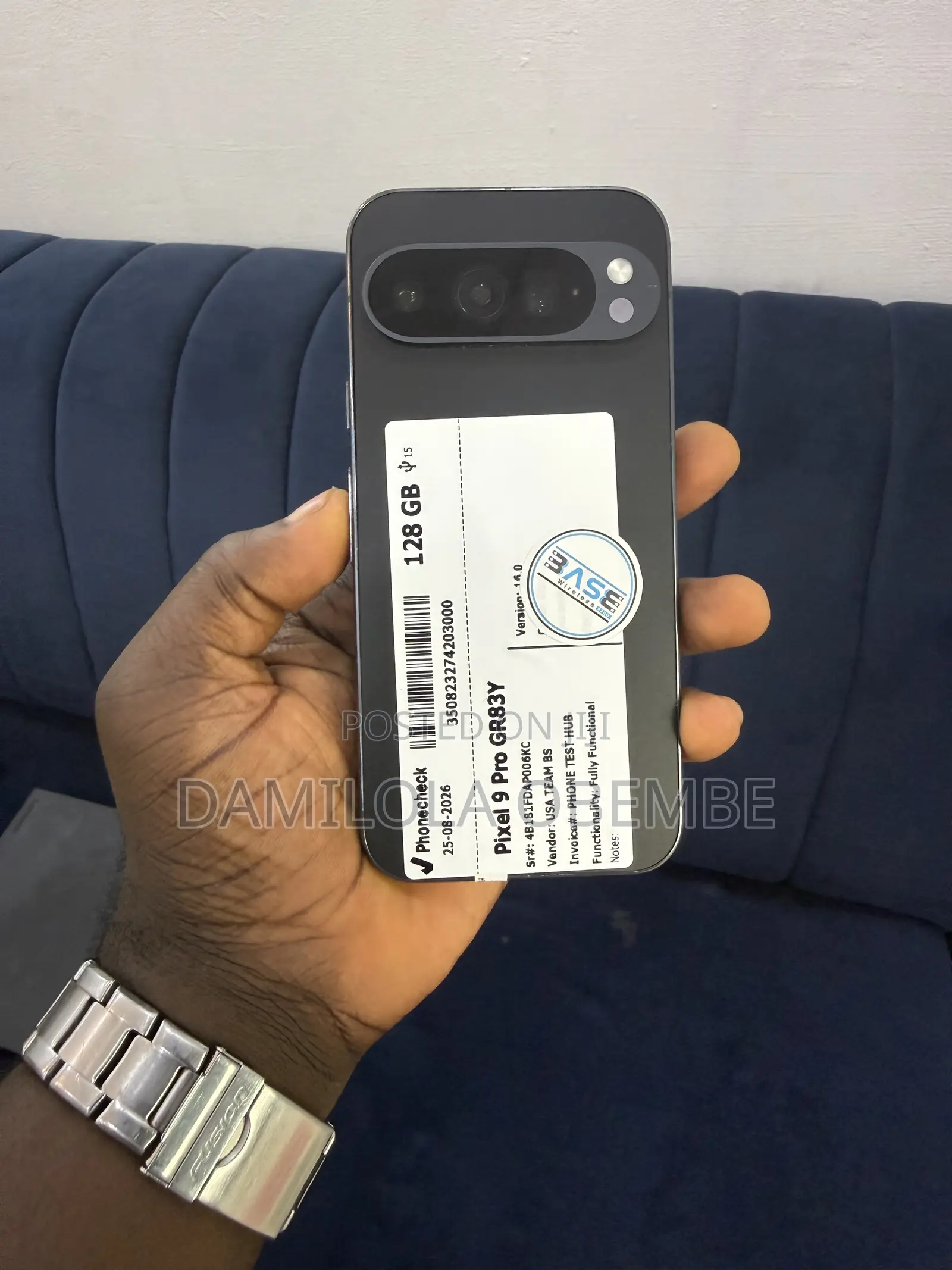 Google Pixel 9 Pro 128 GB Black