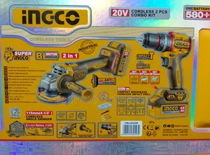 2 in 1 Ingco Cordless Combo Kit Machine