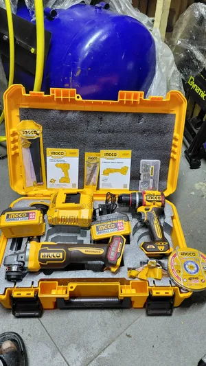 2 in 1 Ingco Cordless Combo Kit Machine