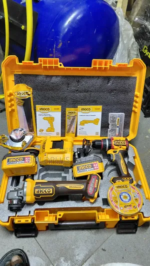2 in 1 Ingco Cordless Combo Kit Machine