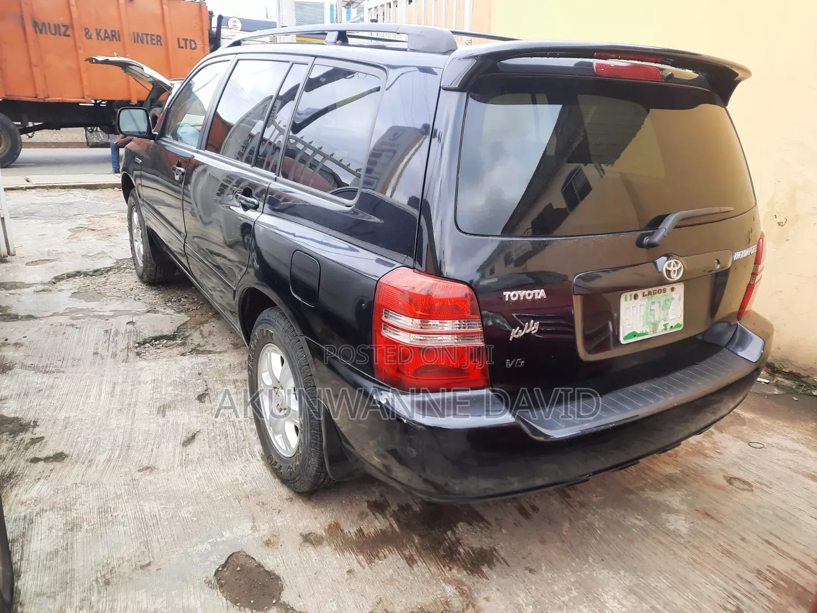 Toyota Highlander 2004 Black