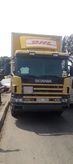 Container Scannia Truck