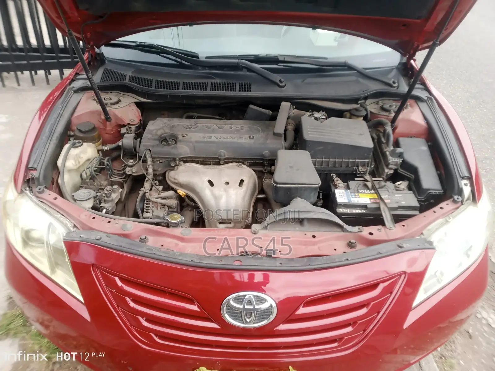 Toyota Camry 2007 Red