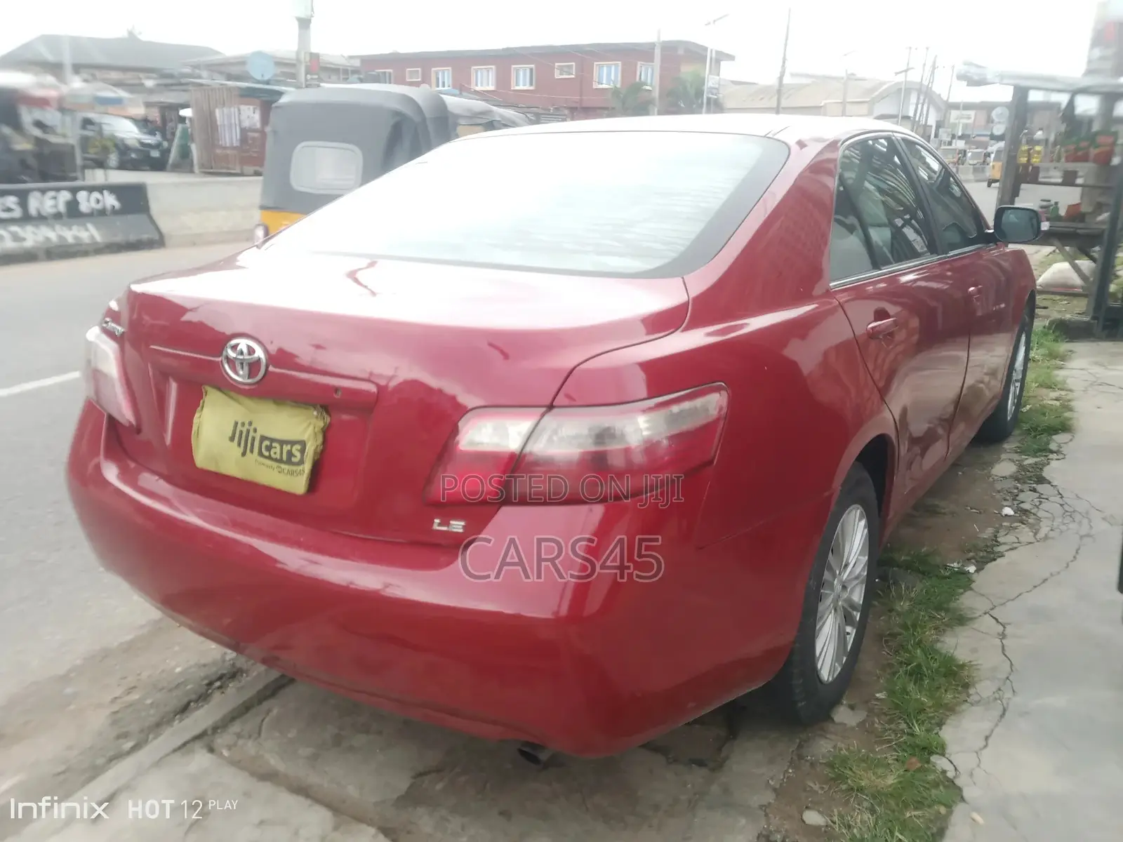 Toyota Camry 2007 Red