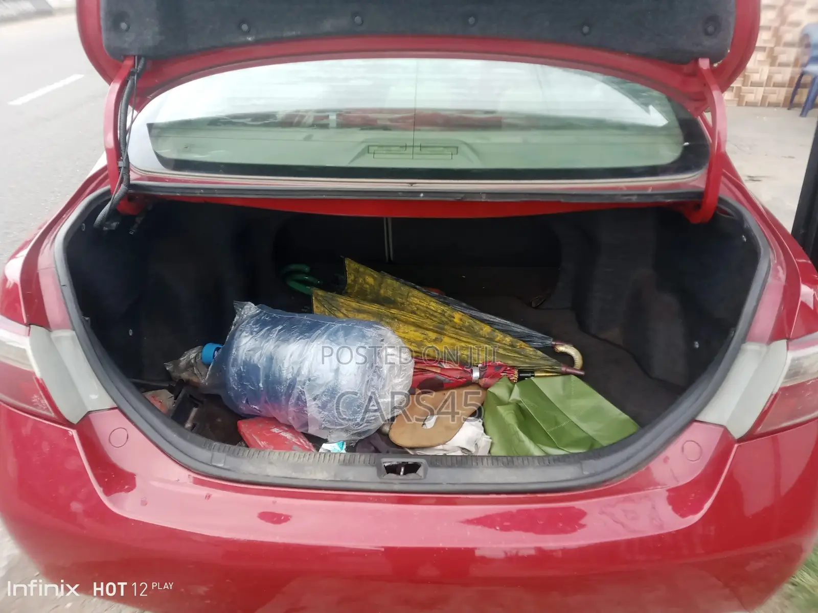 Toyota Camry 2007 Red