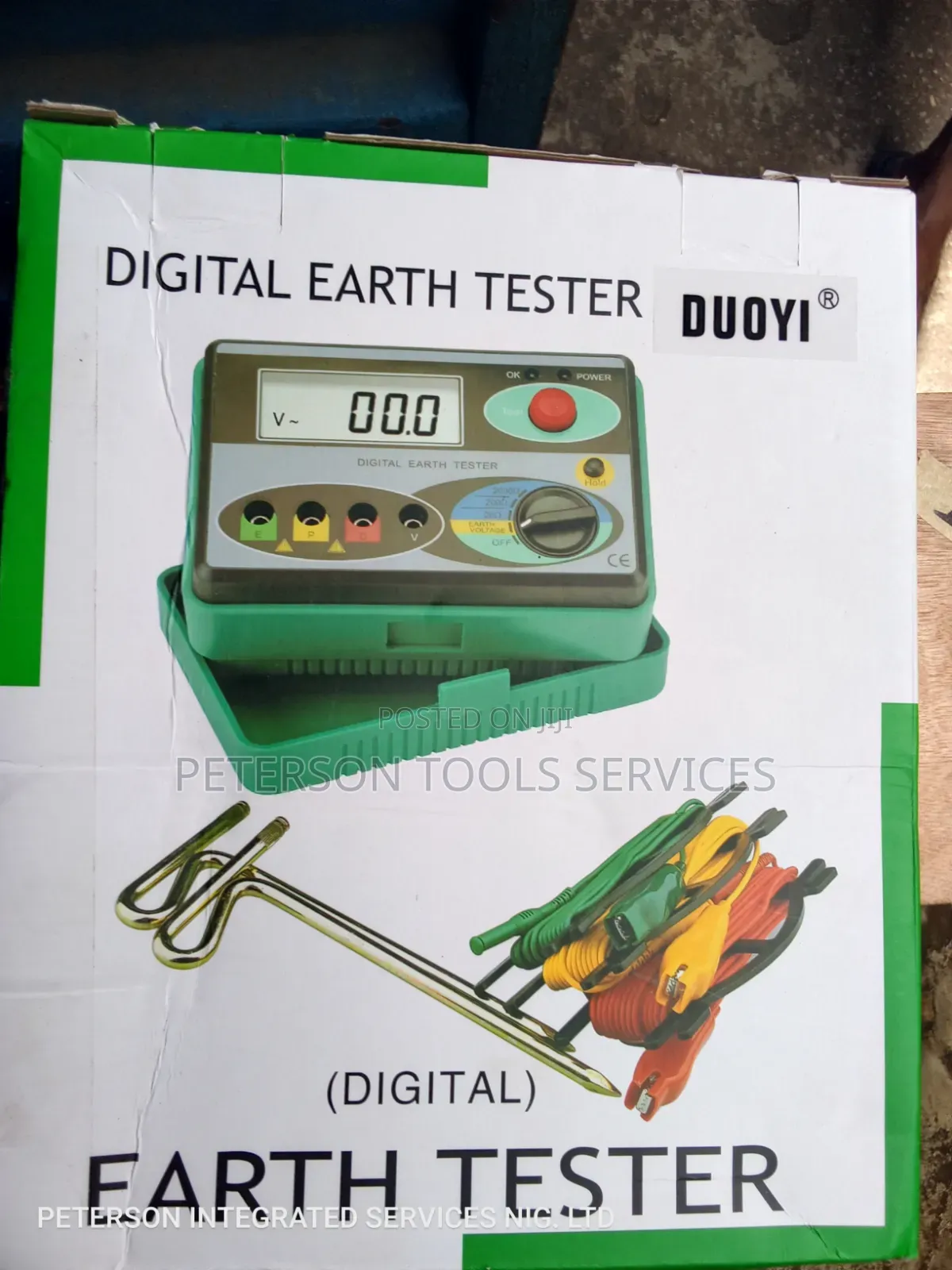Digital Earth Tester
