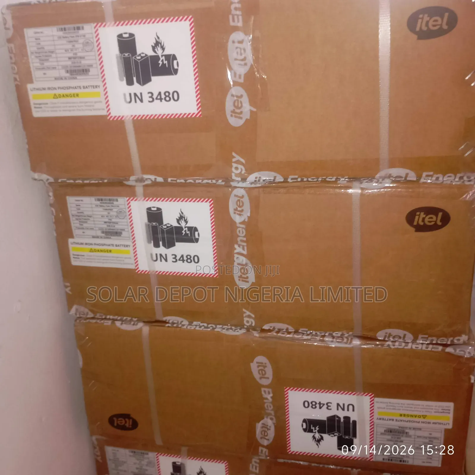 5kWh 48v ITEL Lithium Battery (Wall Mount)