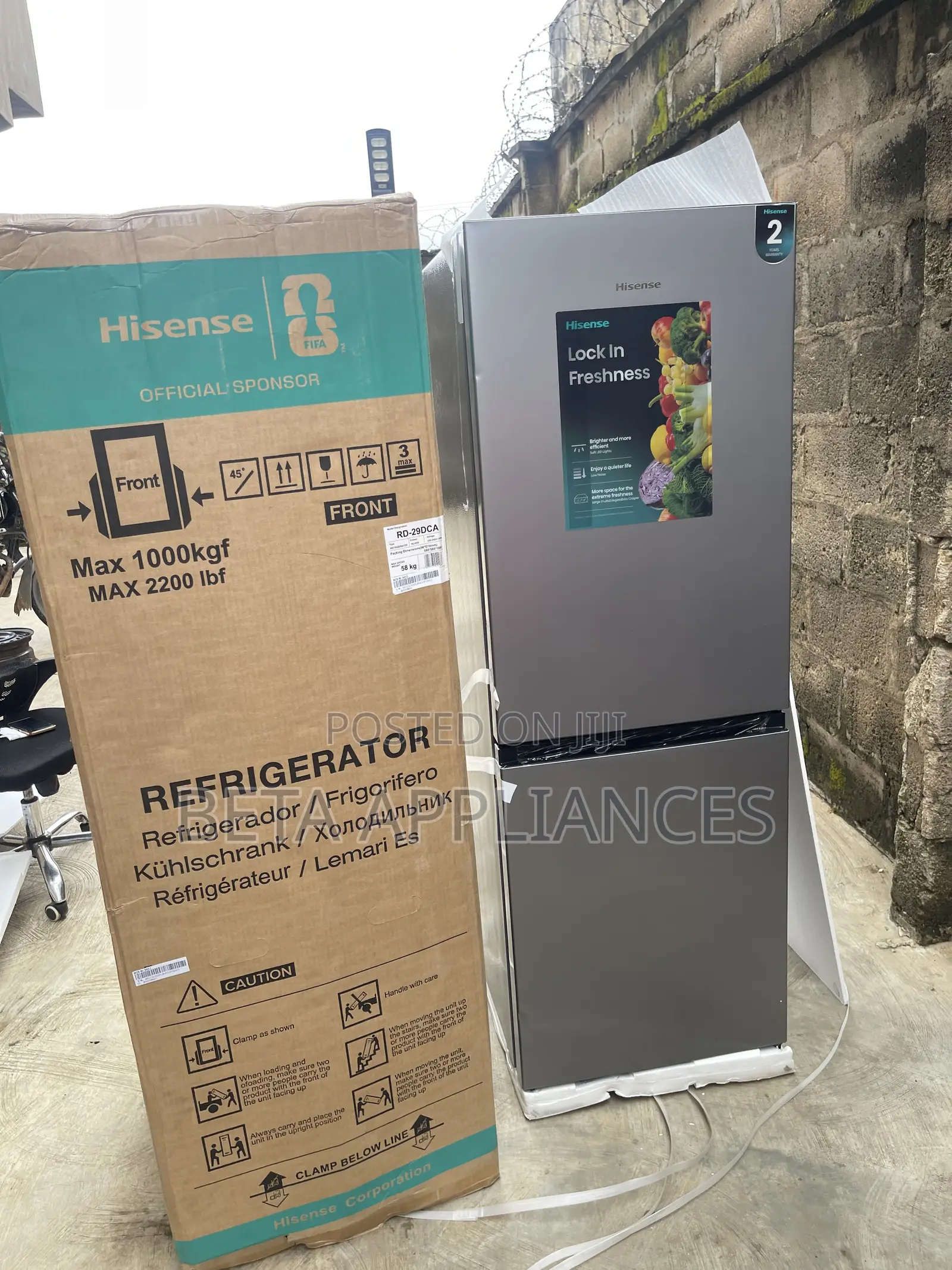 Hisense 29DCA 225L Dependable Refrigerator