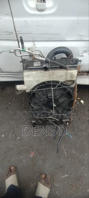 Hyundai Elantra 2014 Complete Radiator Fan and Condenser
