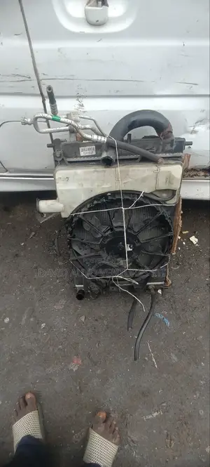 This Hyundai Elantra 2014 Radiator Fan and AC Condenser