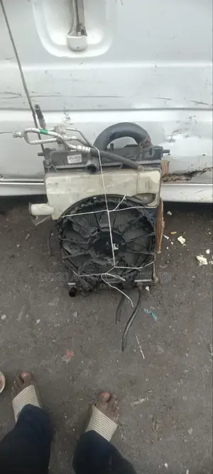 This Hyundai Elantra 2014 Radiator Fan and AC Condenser