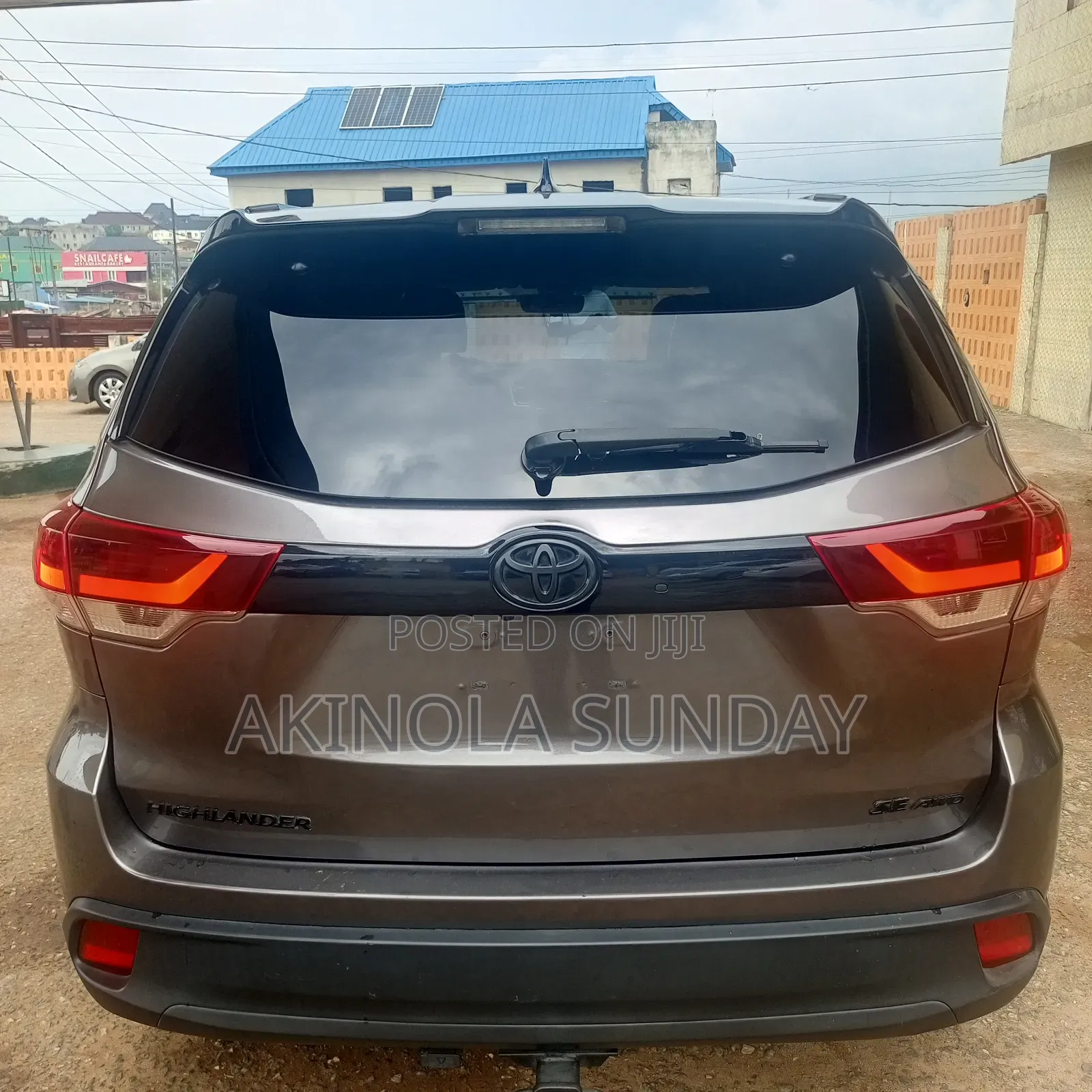 Toyota Highlander 2019 Gray