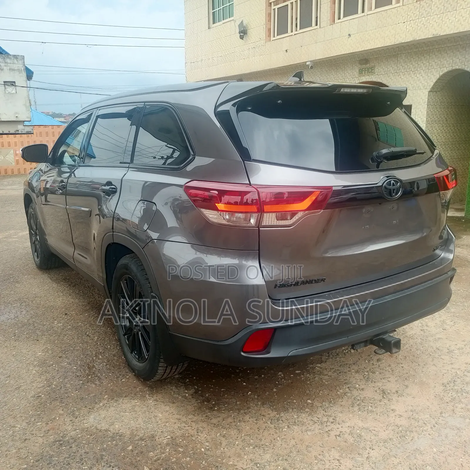 Toyota Highlander 2019 Gray