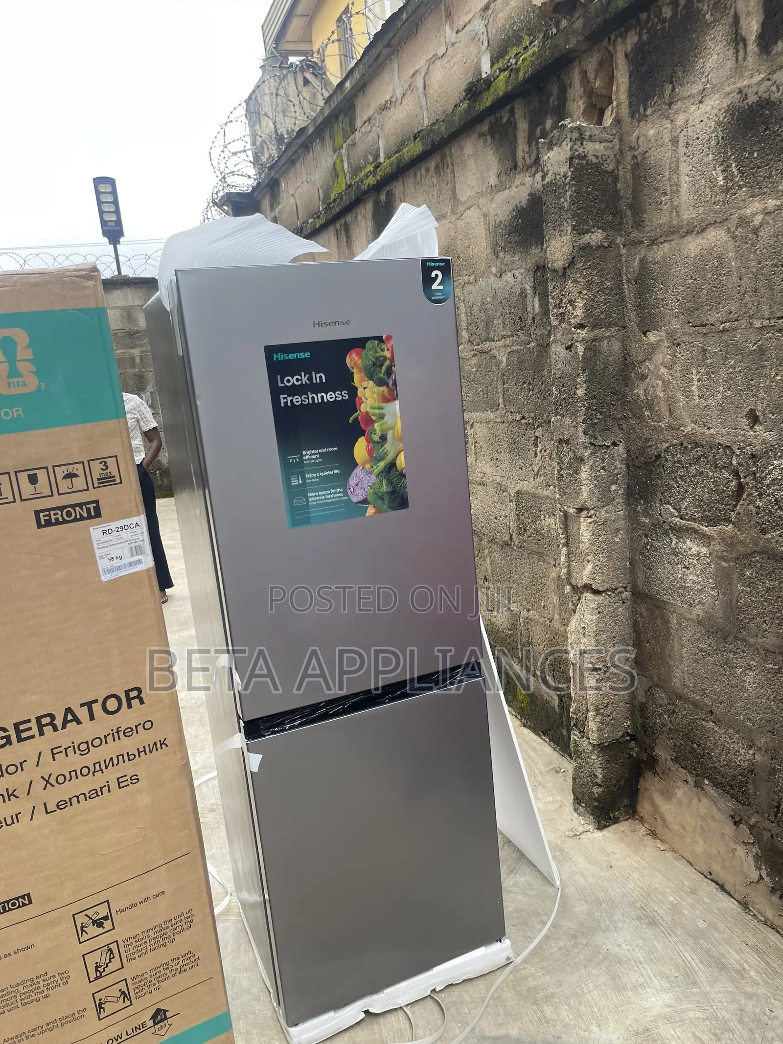 Hisense 29DCA 225L Spacious Refrigerator