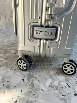 Premium Silver Hard Shell Spinner Luggage
