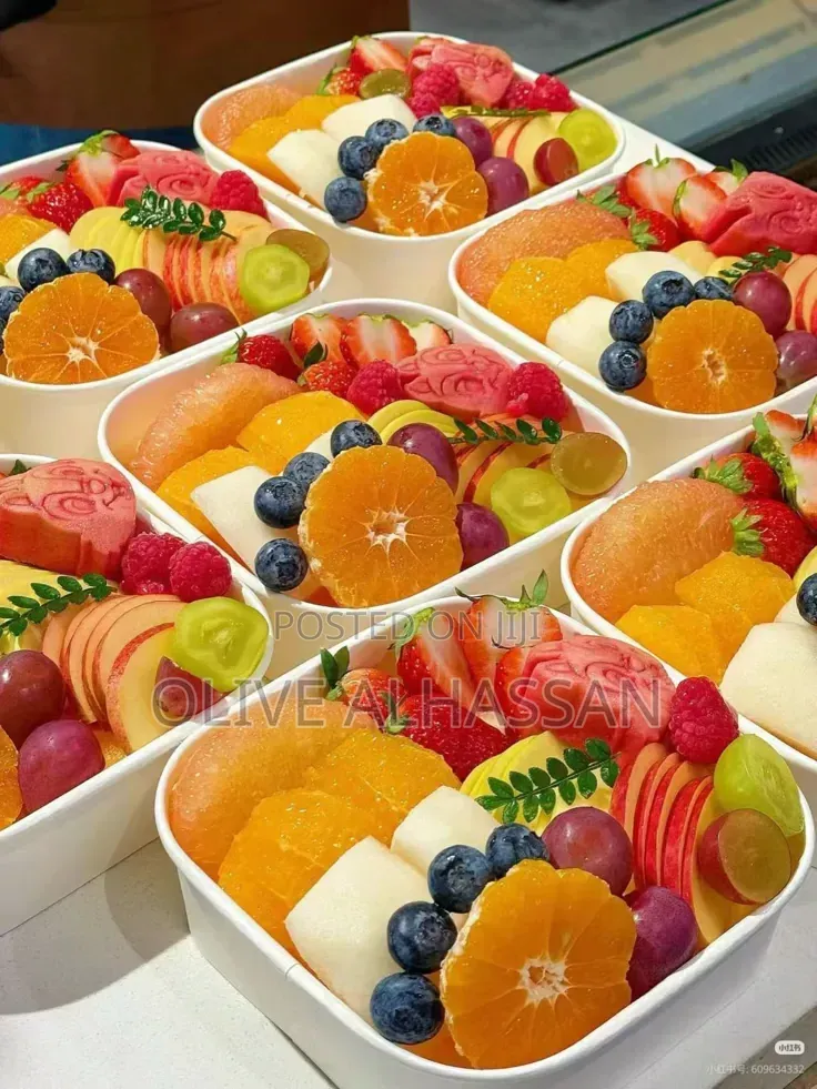 Creamy Parfaits and Fruit Platters