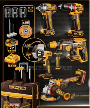 5 in 1 Industrial Cordless Combo Kit Machine