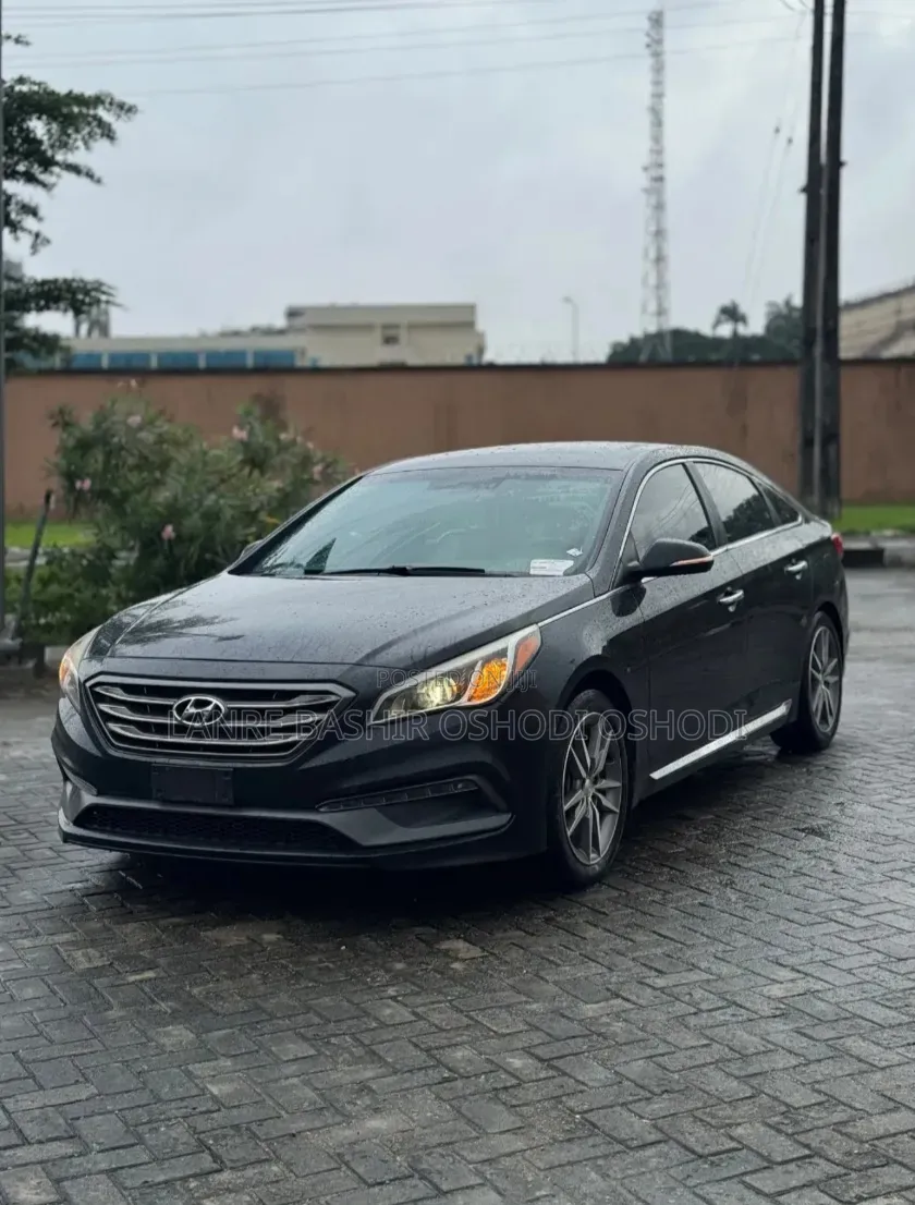 Hyundai Sonata Sport 2.0T Sedan FWD (2.0L 4cyl 6A) 2016 Black