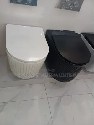 Water Closet WC Black and White
