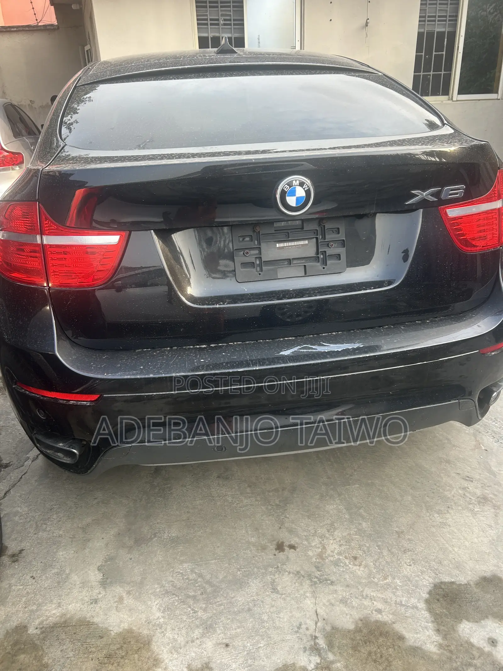 BMW X6 M 2012 Black
