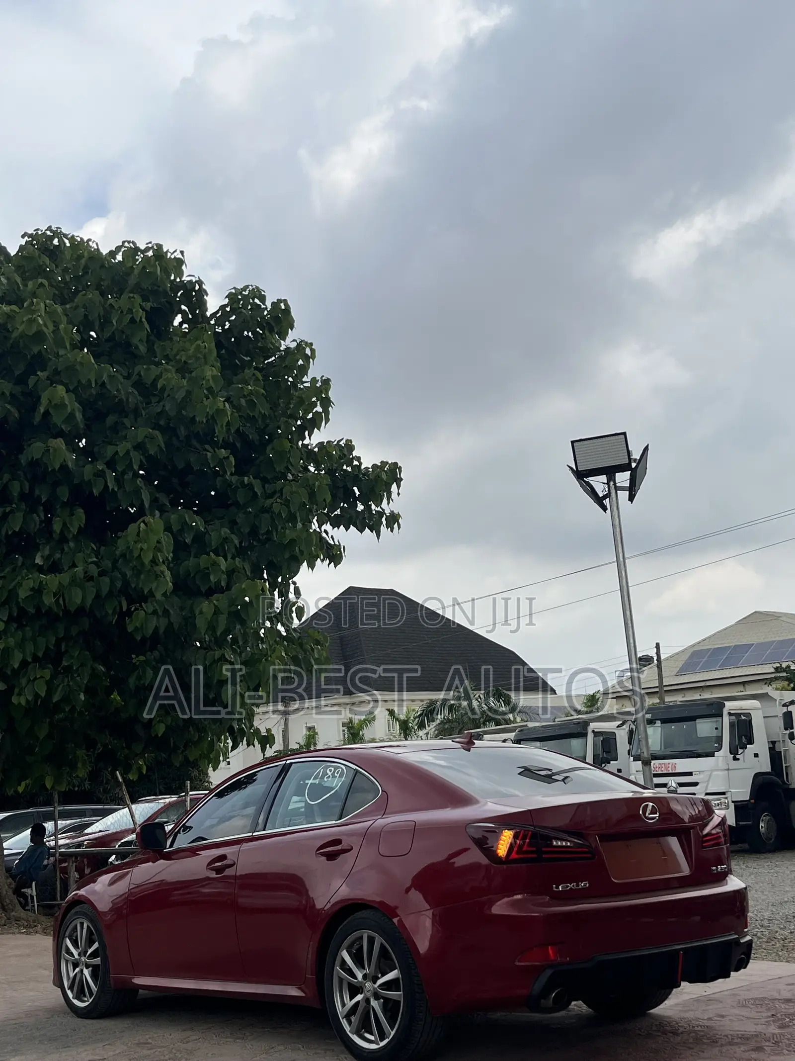 Lexus IS 2007 Red