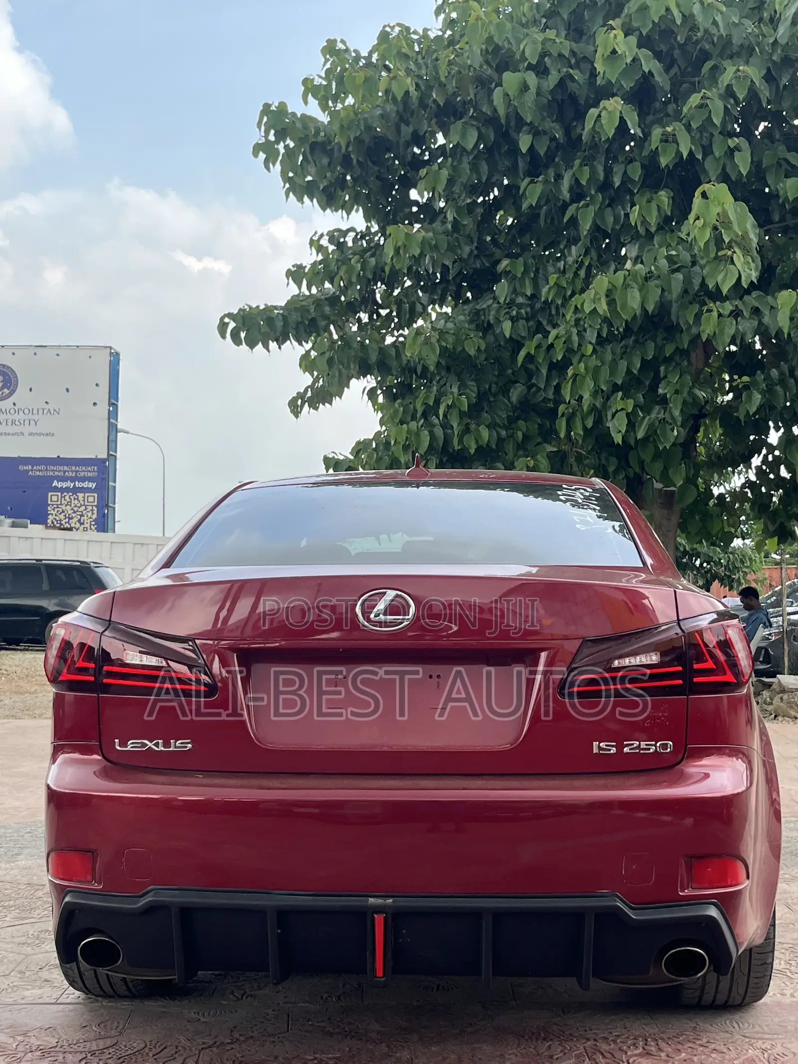 Lexus IS 2007 Red
