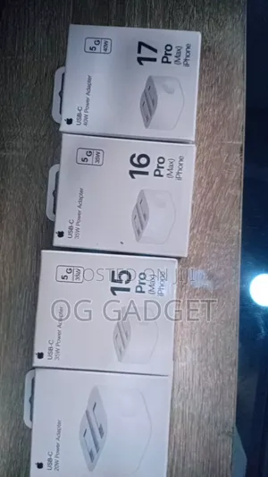 iPhone Charger Head and Cables