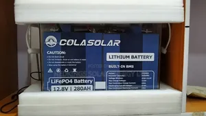 3.6kwh 12v Colasolar Lithium Battery