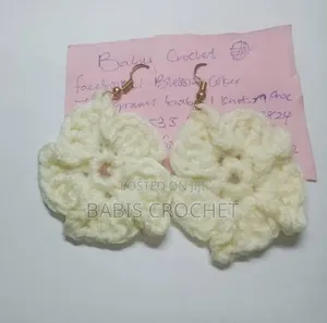 Unique Eye-Catching Crochet Earrings