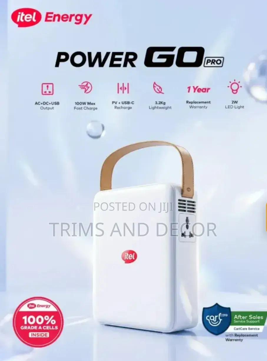 Itel All-in-One Power Go Pro