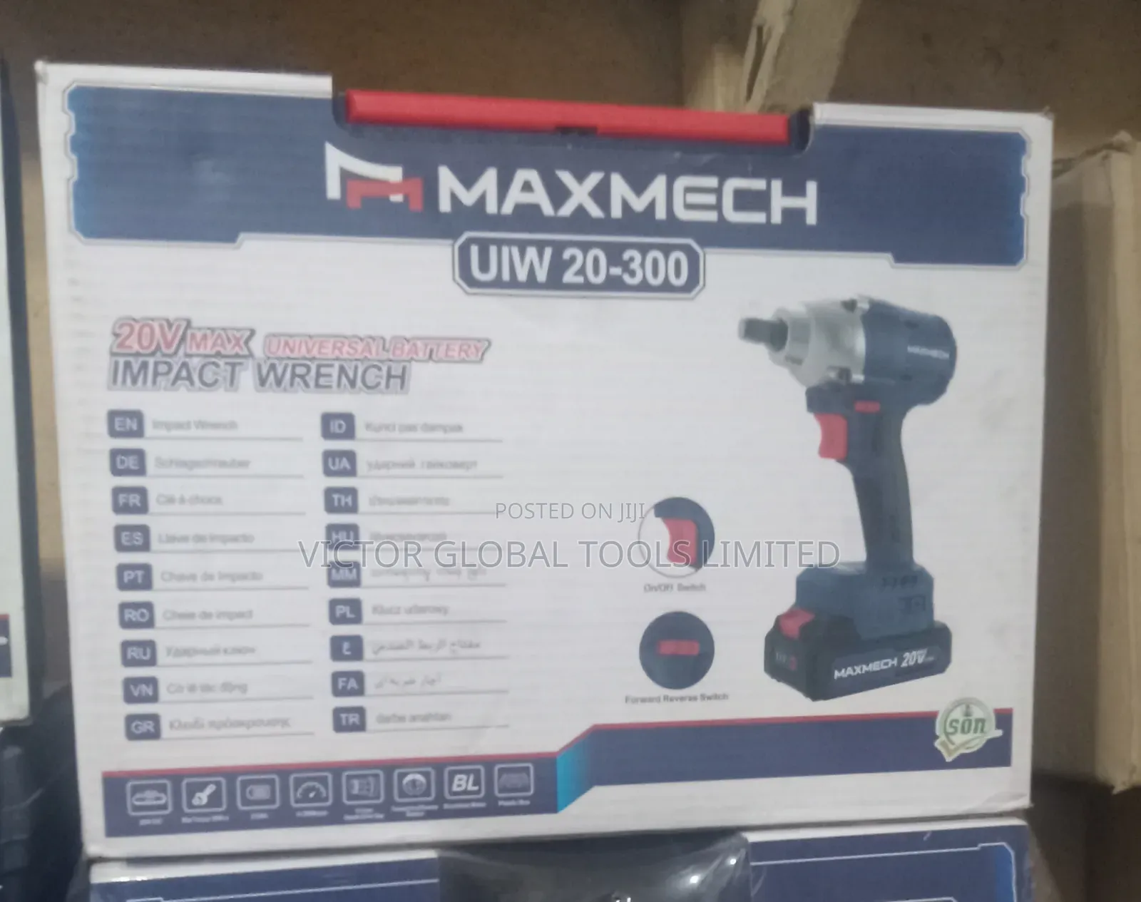 Maxmech 20V Cordless Impact Wrench