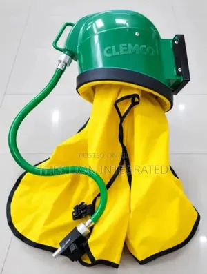 Clemco Apollo Abrasive Sandblasting Helmet With Protective Cape