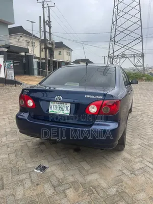 Toyota Corolla 2006 Blue