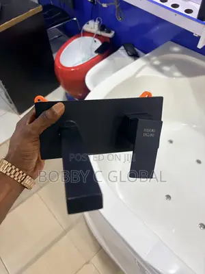 Black Wall Huge Conclead Basin Mixer