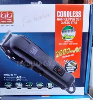 Latest Cordless Classic Rechargeable Kiki Clipper Set! Free Delivery