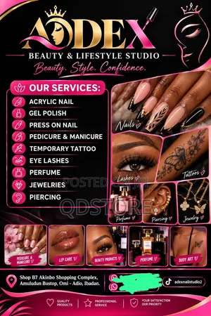 Nails Painting, Pedicure and Perfume