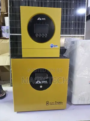 SMS 5KW Hybrid Inverter + 5KWH Lithium Battery Combo