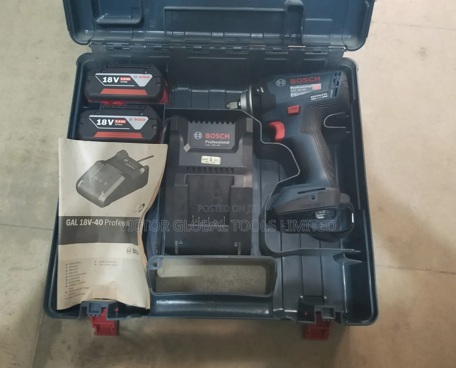 GDS 18v-400 18V Cordless Impact Wrench