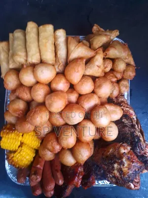 Small Chops ,Asun Barbecue, Cocktail, Perfait