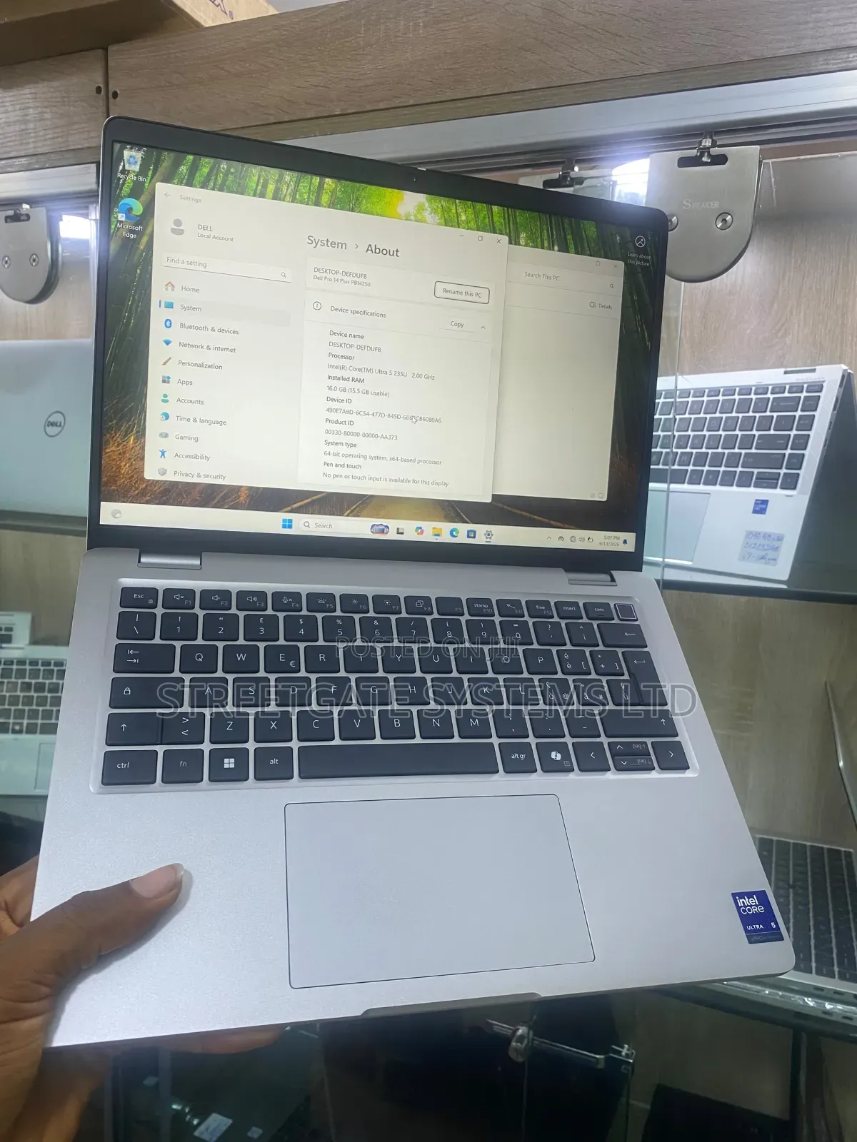 Laptop Dell Pro Plus 14 16GB Intel Core Ultra 5 SSD 512GB