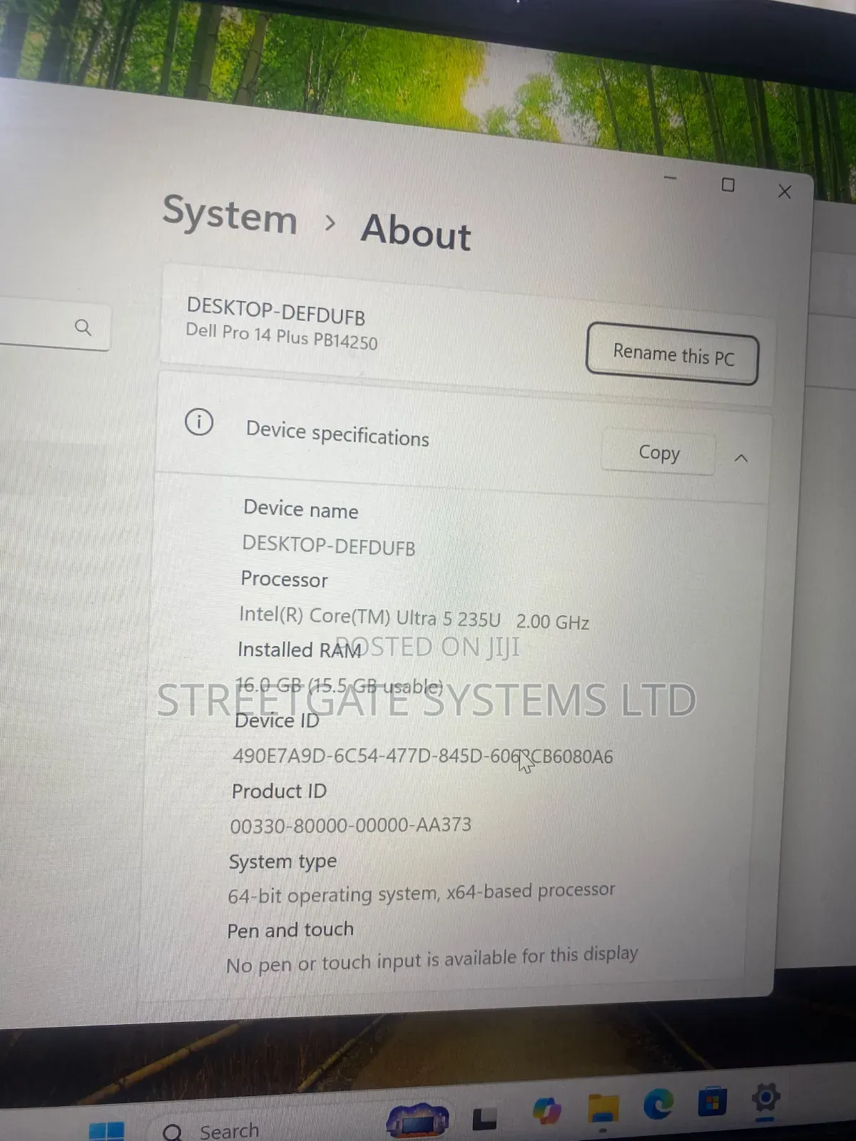 Laptop Dell Pro Plus 14 16GB Intel Core Ultra 5 SSD 512GB