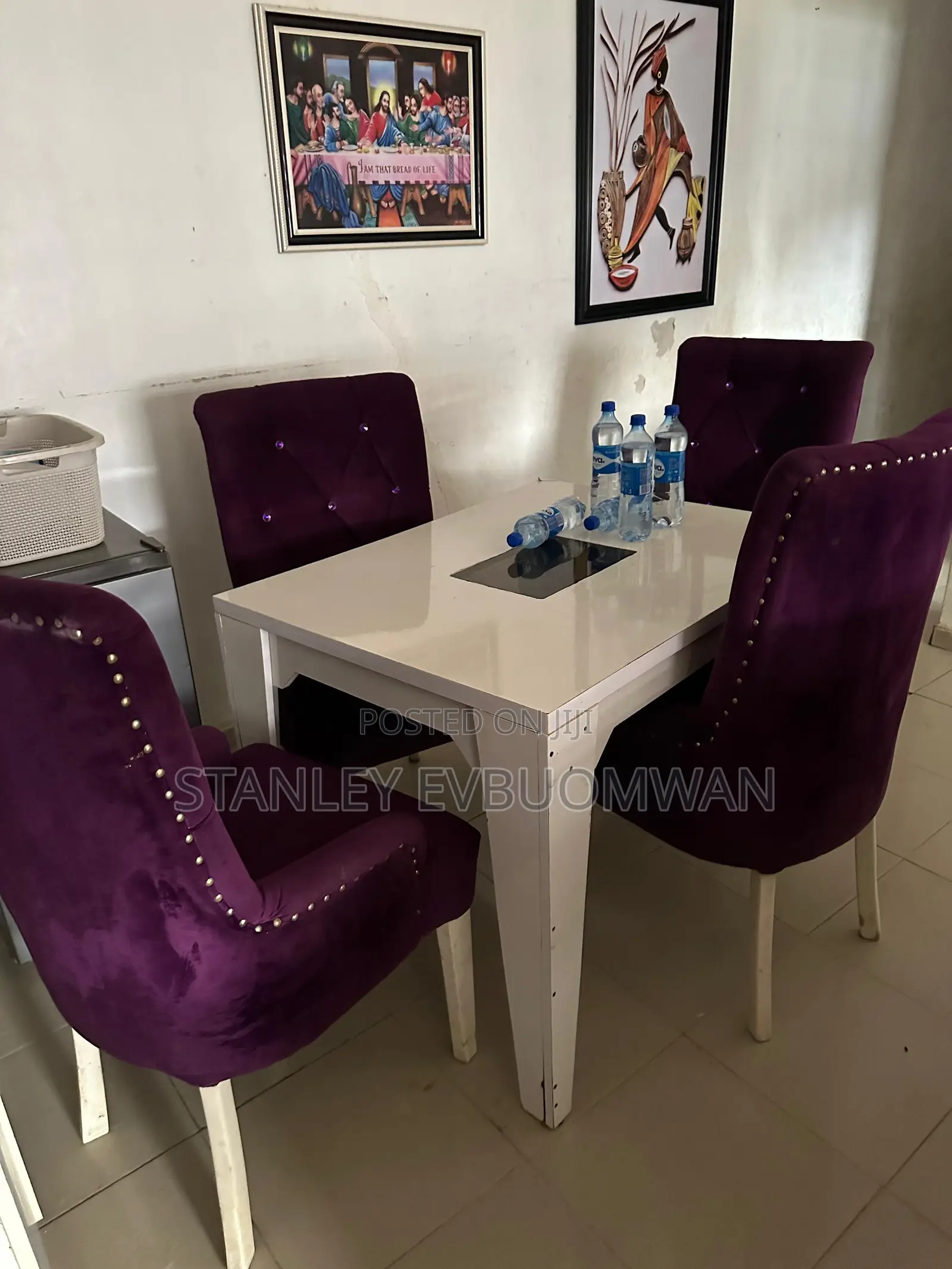 Dinning Table, Set of Chairs and Bed Frame