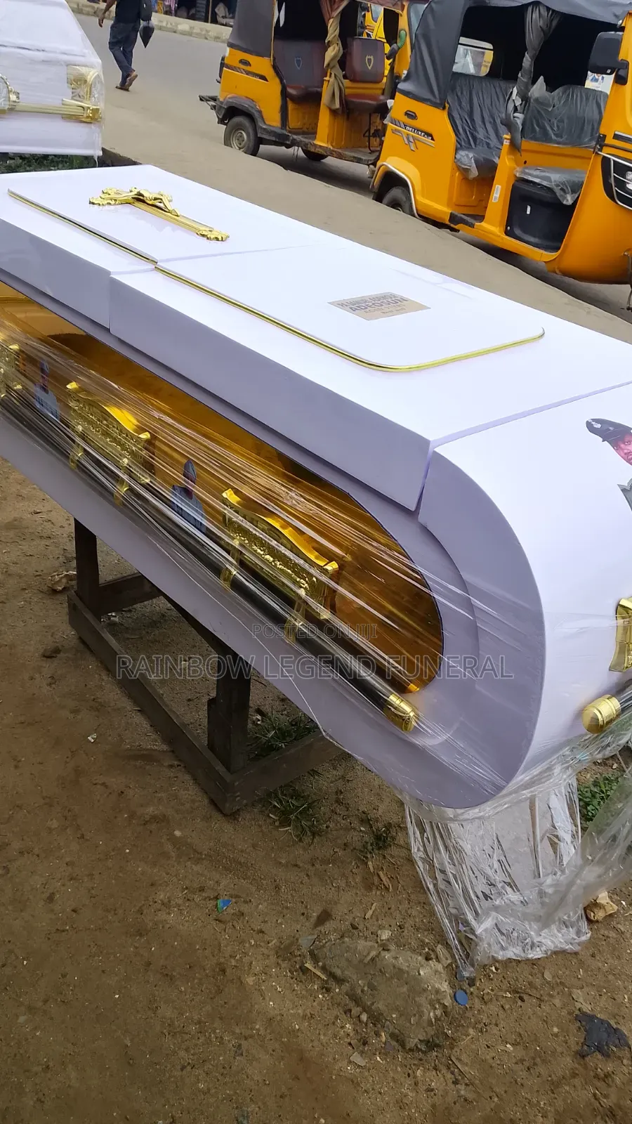 Rainbow Legend Funeral Casket
