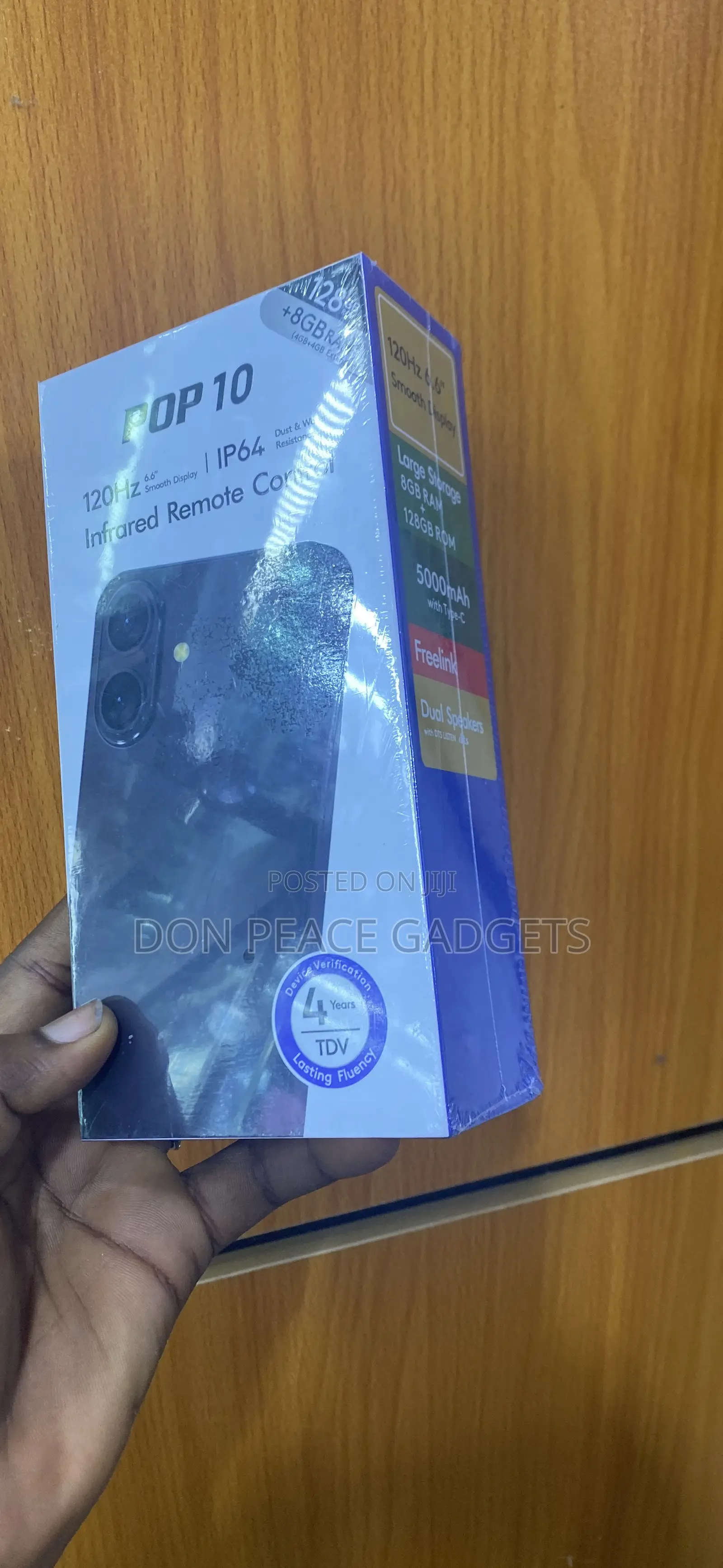 New Tecno Pop 10 128 GB